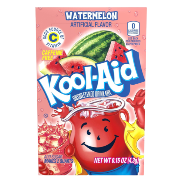 Drinks Kool Aid Sachet Watermelon NPM 4.3g 48