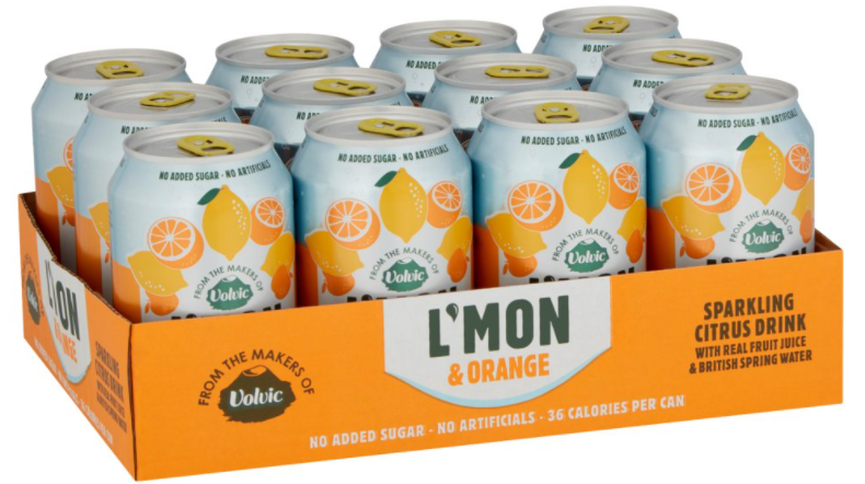 Drinks L-mon Citrusy Lemon and Orange NPM 330ml 12