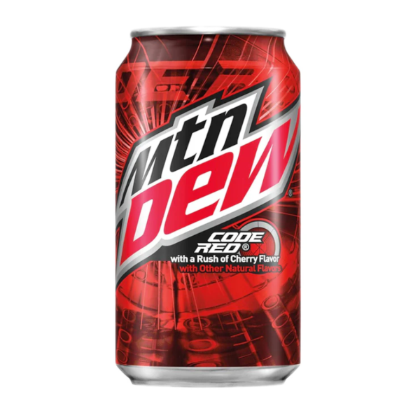 Drinks Mountain Dew Code Red NPM 355ml 12