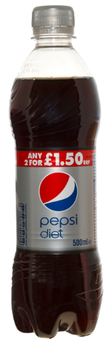 Drinks Pepsi Diet PM 2 For 1.50 500ml 12