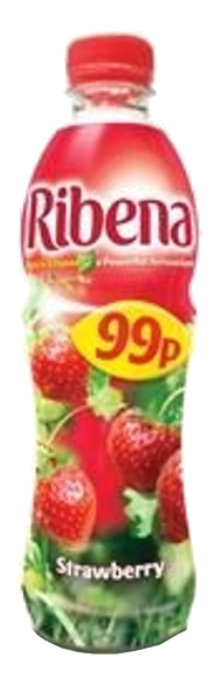 Drinks Ribena Strawberry PM 0.99 500ml 12