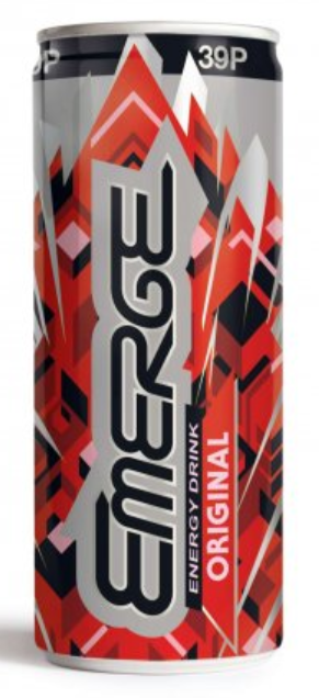 Energy Drinks Emerge Original PM 0.39 250ml 24
