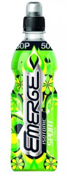Energy Drinks Emerge Sport Isotonic Citrus PM 0.50 500ml 12