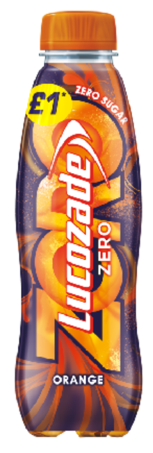 Energy Drinks Lucozade Energy Orange Zero PM 1.00 380ml 24