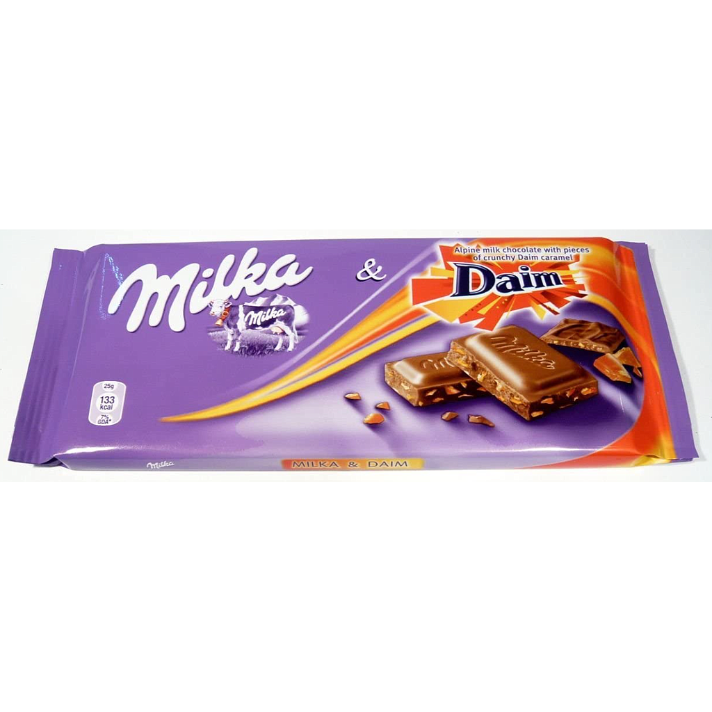Chocolates Milka Daim NPM 100g 20