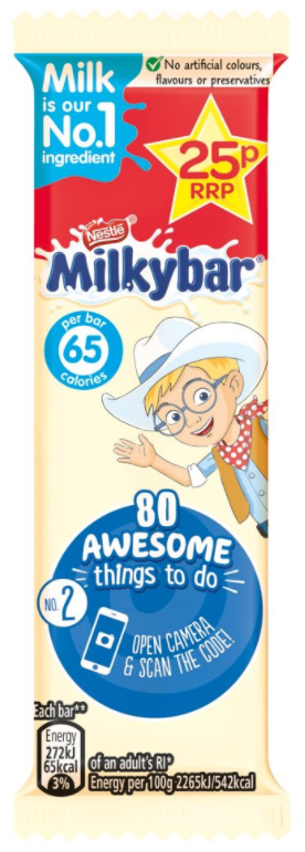 Chocolates Milkybar Kid Bar PM 0.25 - 54