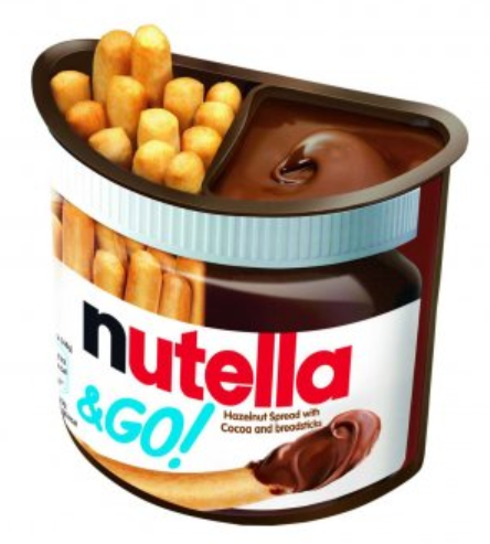 Chocolates Nutella Go Spread NPM 58g 12