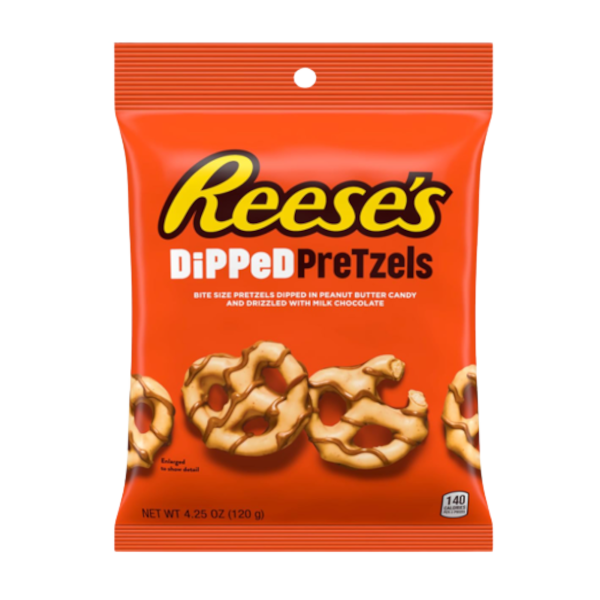 Chocolates Reeses Dipped Pretzels NPM 120g 12