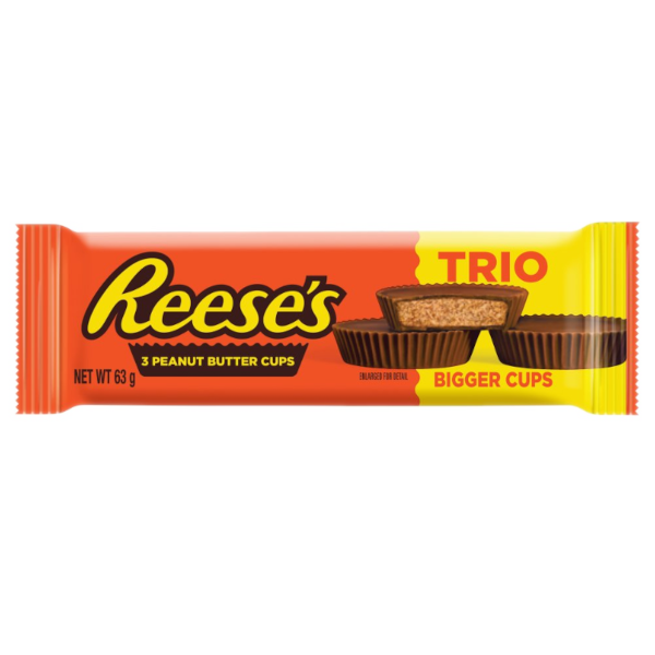 Chocolates Reeses PBC Trio NPM 63g 40