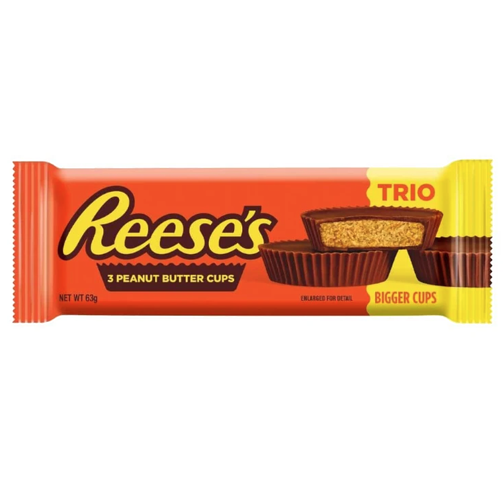 Chocolates Reeses Peanut Butter Trio NPM 63g 40