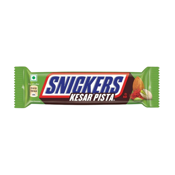 Chocolates Snickers Kesar Pista NPM 42g -