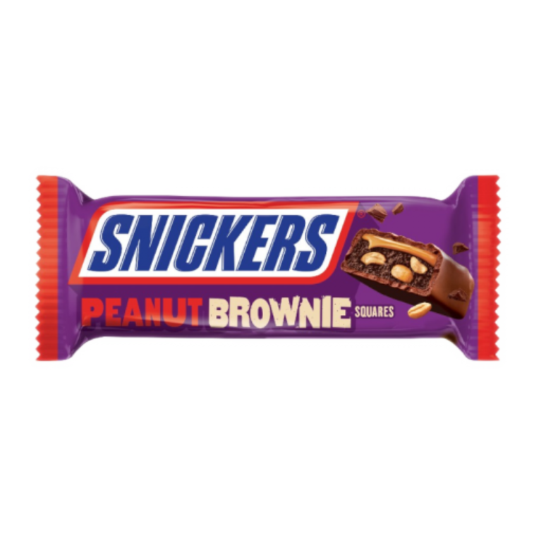 Chocolates Snickers Peanut Brownie NPM 34g 24