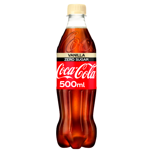 Coca-Cola ZERO Vanilla 500ml x 12 (Bottle)