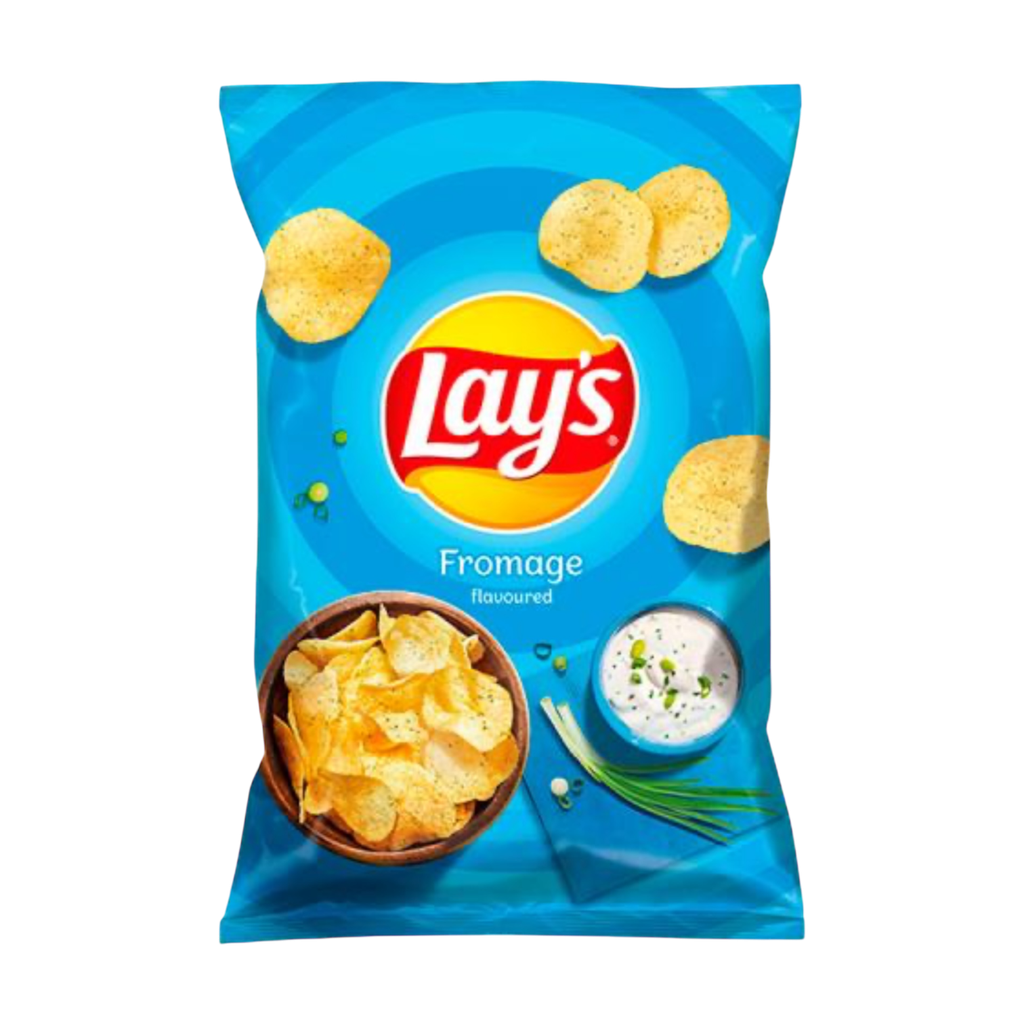 Crisps Lays Sour Cream & Onion Taste (Fromage) NPM 130g 21