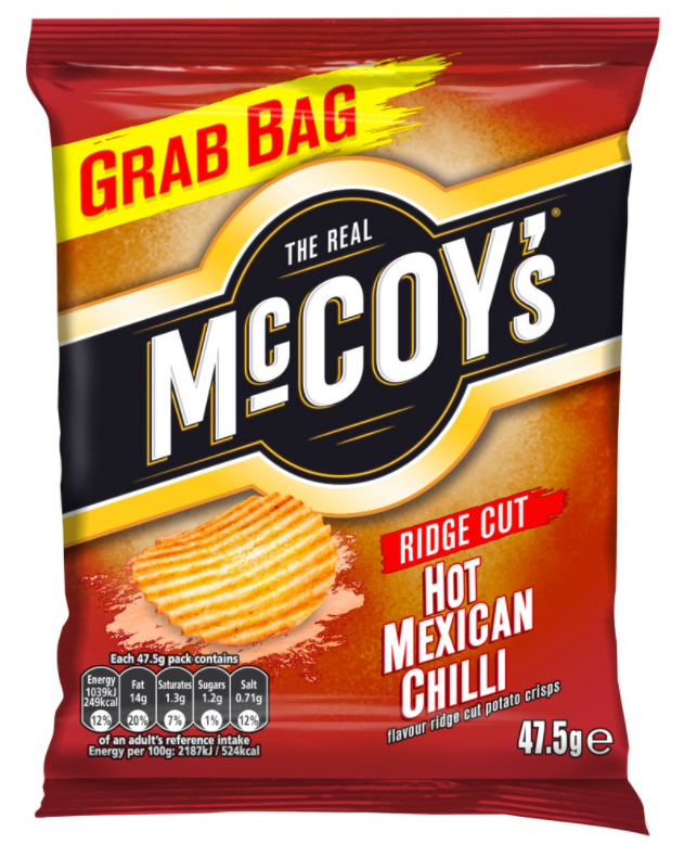 Crisps McCoys Mexican Chilli NPM 47.5g 30