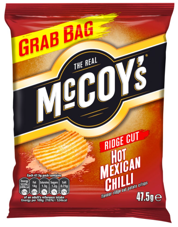 Crisps McCoys Mexican Chilli NPM 47.5g 36