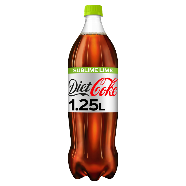 Diet Coke Sublime Lime 1.25L x 12 - (Bottle)