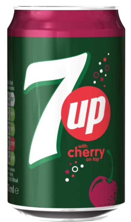 Drinks 7Up Cherry NPM 330ml 24
