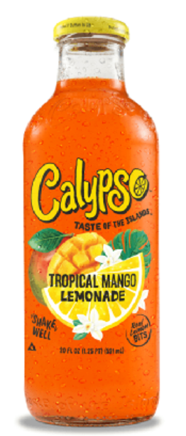 Drinks Calypso Tropical Mango Lemonade NPM 16oz 12