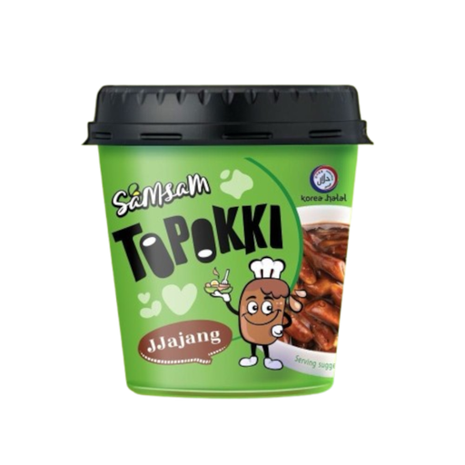 [Snac-All-SE-8688] Snacks Topokki Korean Rice Cake Jjajang NPM 120g 6